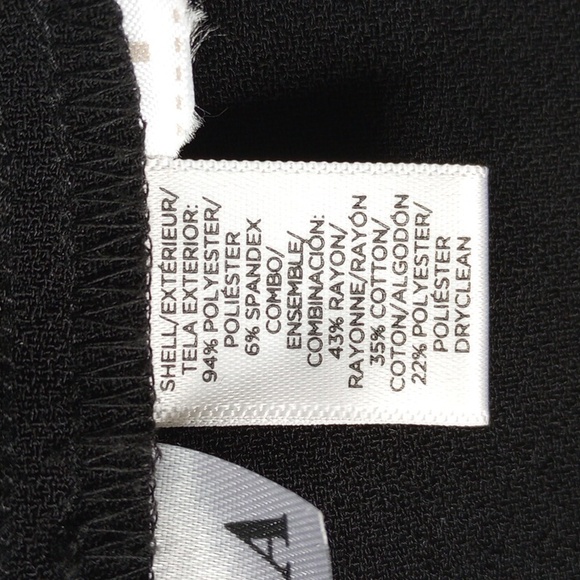 LOFT Exposed Zipper Knit Mini Dress 0 Black Stripe  - 50off3 - Picture 5 of 7